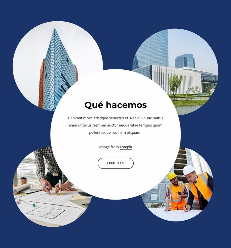 Compramos, diseñamos, construimos y vendemos viviendas. Creador de sitios web HTML