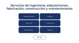 Servicios De Ingenieria, Construccion. - Diseño Responsivo