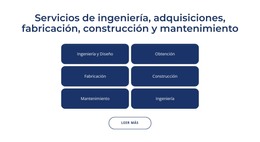 Servicios De Ingenieria, Construccion. - Descarga De Plantilla HTML