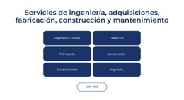 Servicios De Ingenieria, Construccion. - Diseño De Una Página