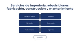 Servicios De Ingenieria, Construccion. - Tema De WordPress Listo Para Usar