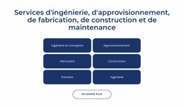 Services D'Ingénierie, De Construction - Conception Réactive