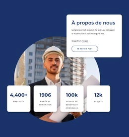 Nous Construisons De Beaux Bâtiments Durables - HTML5 Website Builder