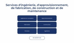 Services D'Ingénierie, De Construction Modèle