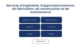 Services D'Ingénierie, De Construction - Belle Page De Destination