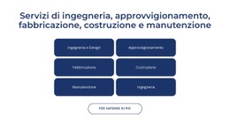 Ingegneria, Servizi Di Costruzione Sito Web A Pagina Singola