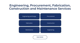 Engineering, Construction Services Google Fonts
