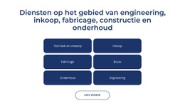 Techniek, Bouwdiensten Website Met Één Pagina