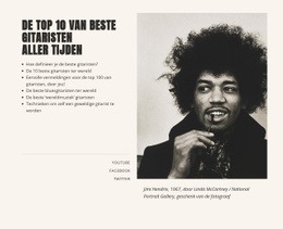 Exclusieve Websitebouwer Voor Muziek En Entertainment Top