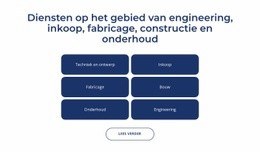 Techniek, Bouwdiensten - Aanpasbare Professionele Websitebouwer