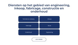 Techniek, Bouwdiensten - Ingebouwde Cms-Functionaliteit