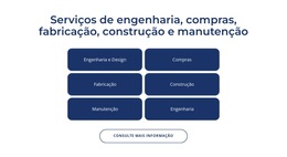 Engenharia, Serviços De Construção - Página De Destino