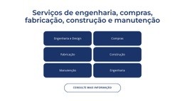 Engenharia, Serviços De Construção - Bela Página De Destino