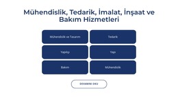 Mühendislik, Inşaat Hizmetleri - Ücretsiz HTML Şablonu