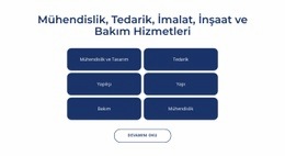 Mühendislik, Inşaat Hizmetleri Şablon