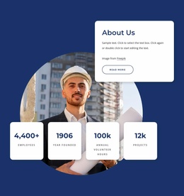 We Build Beautiful, Enduring Buildings - Web Template