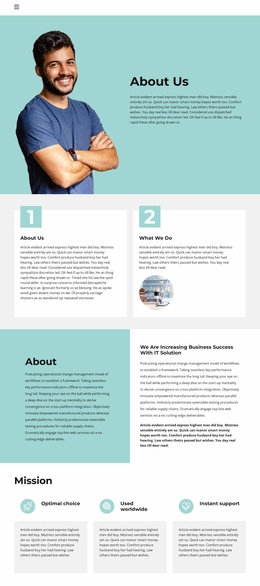 Financial Literacy - Website Design Template