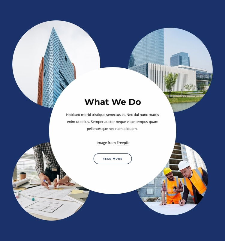 We buy, design, build, and sell homes Landing Page