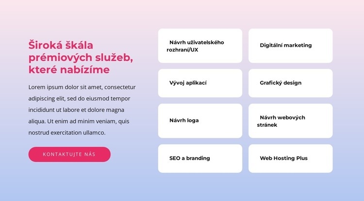 Digitálně nativní brandingová agentura Webový design