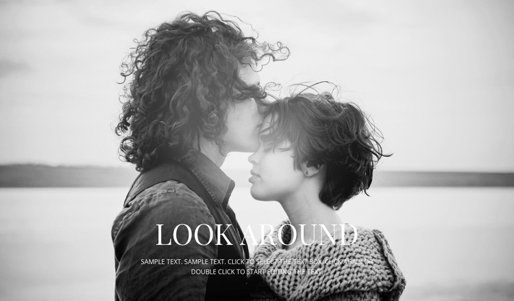 Look around  CSS Template