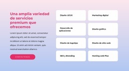 Una Agencia De Branding Nativa Digital: Maqueta De Sitio Web Multipropósito
