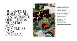 Entrega De Restaurante Profesional - Página De Destino Profesional