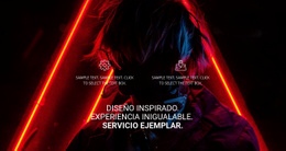 Brindamos Una Gama De Servicios: Página De Destino Profesional Personalizable