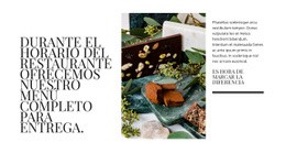 Entrega De Restaurante Profesional: Plantilla HTML5 Sencilla