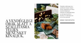 Professzionális Éttermi Kiszállítás – HTML Céloldal