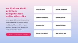 Reszponzív Websablon A Következőhöz: Digitálisan Natív Márkaépítő Ügynökség