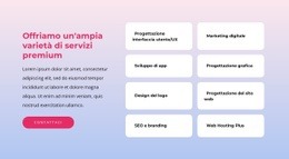 Un'Agenzia Di Branding Nativa Digitale - Modello Di Pagina HTML5