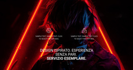 Forniamo Una Gamma Di Servizi - Tema WordPress Semplice