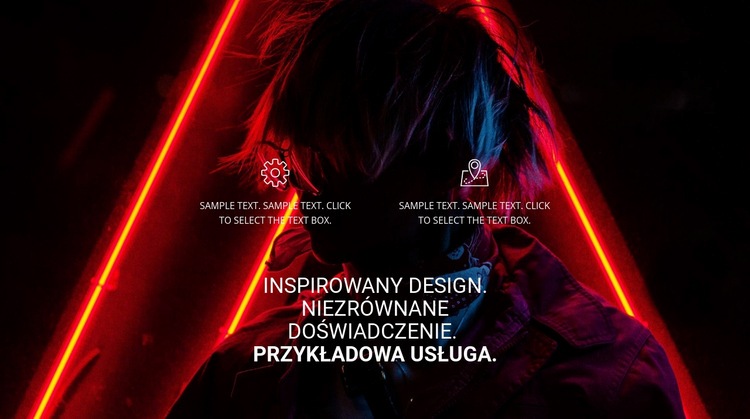 Świadczymy szereg usług Projekt strony internetowej