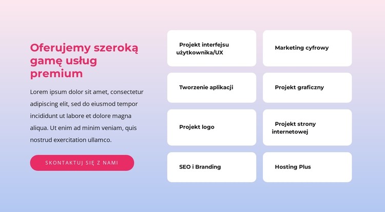 Agencja brandingowa natywna cyfrowo Szablon CSS