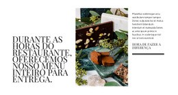 Delivery De Restaurante Profissional - Design De Site Personalizado