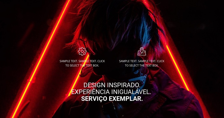 Oferecemos uma gama de serviços Design do site