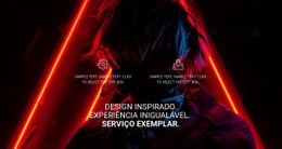 Oferecemos Uma Gama De Serviços - Crie Um Modelo Incrível