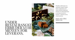 Professionell Restaurangleverans - Skapa Vackra Mallar