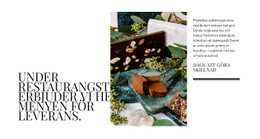 Produktdesigner För Professionell Restaurangleverans