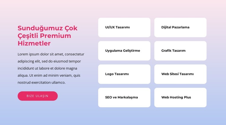 Dijital olarak yerel bir markalama ajansı HTML Şablonu