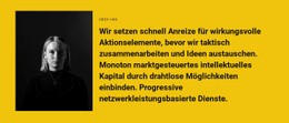 Exklusive Landingpage Für Etwas Über Unsere Arbeit