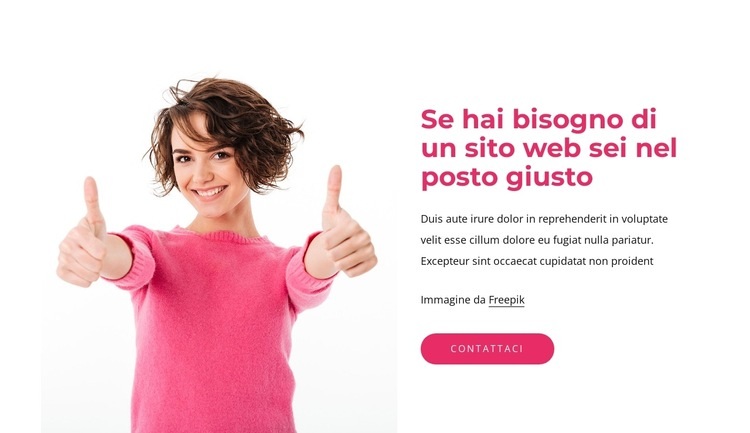 Rendiamo bello il digitale Modelli di Website Builder