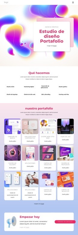 Creador De Sitios Web Premium Para Diseño Creativo, Inmersivo E Impresionante.