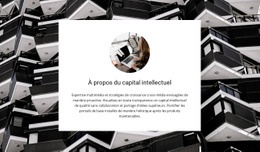 Capital Intellectuel - HTML5 Website Builder