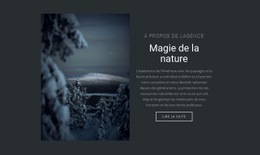 Magie De La Nature Hivernale #One-Page-Template-Fr-Seo-One-Item-Suffix