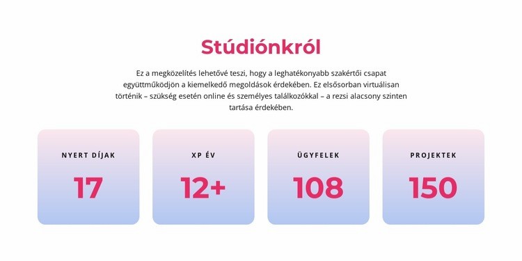 Stratégiai gondolkodók és újítók vagyunk CSS sablon