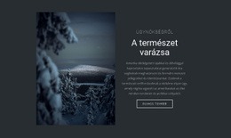 A Téli Természet Varázsa - Webhelysablon