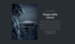 Magia Della Natura Invernale - Create HTML Page Online