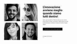 Affari Nelle Persone - Modello Di Mockup Del Sito Web