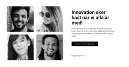 HTML-Sidadesign För Företag I Personer